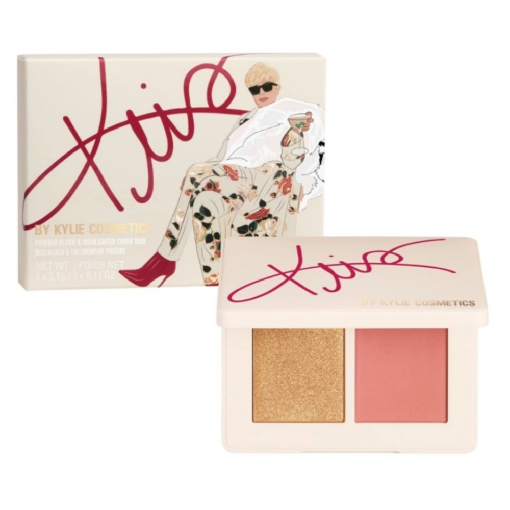 Kylie Cosmetics Kris Collection Powder Blush & Highlighter Cheek Duo
